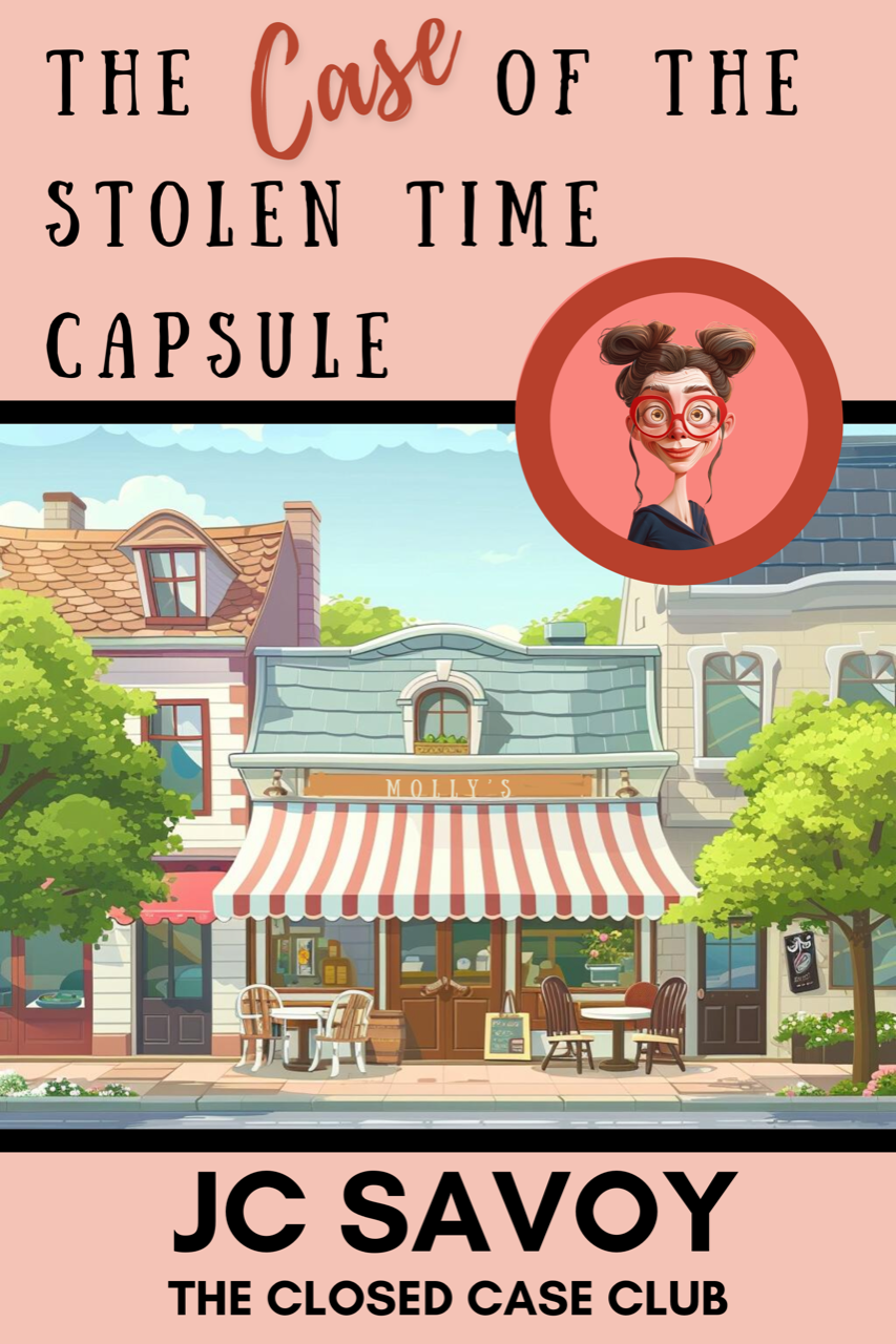 Book cover: The Case of The Stolen Time Capsule